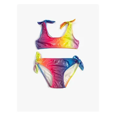 Koton Bikini Set Shiny Multicolored Piece