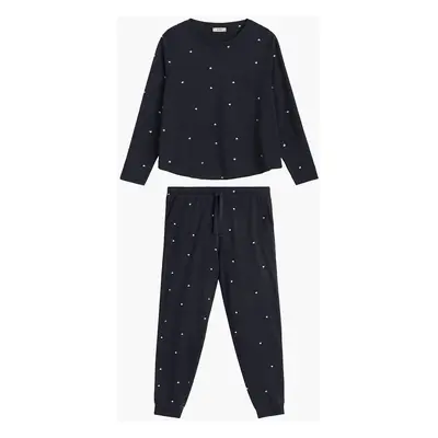 Women's pajamas ATLANTIC - dark blue