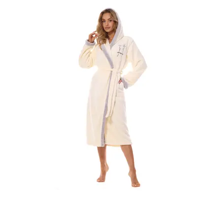 Tess Long Ecru Ecru Bathrobe