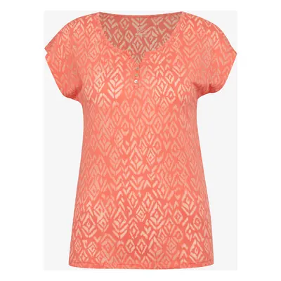 Orange women's t-shirt CAMAIEU