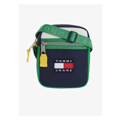 Tommy Jeans Heritage Green-Blue Men's Shoulder Bag - Mens