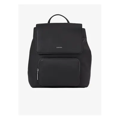 Black Women's Calvin Klein Must Campus Backpack - Women