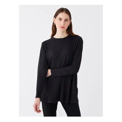 LC Waikiki Crew Neck Plain Long Sleeve Women's Tunic