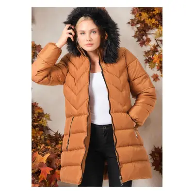 Z6759 DEWBERRY LADIES COAT-PLAIN PLATE