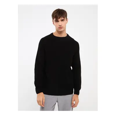 LC Waikiki Crew Neck Long Sleeve Men's Knitwear Sweater