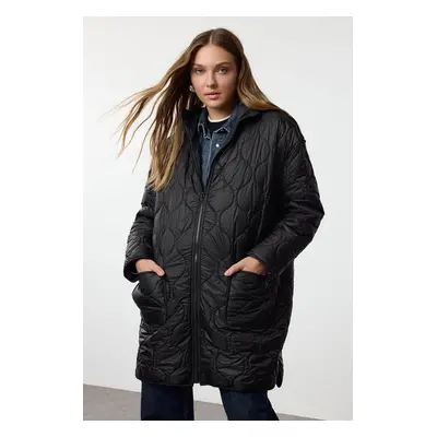 Trendyol Black Oversize Coat