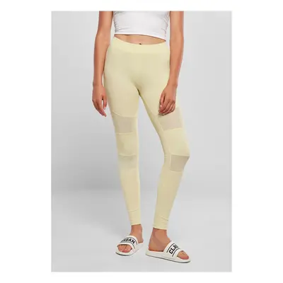 Women's Tech Mesh Leggings Soft Yellow