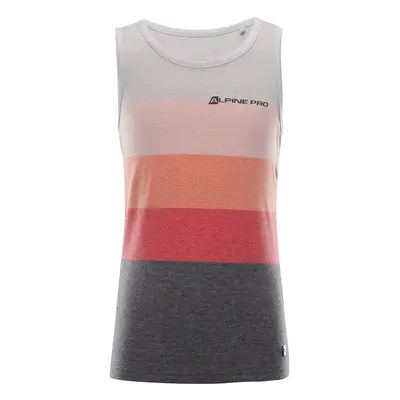 Children's tank top ALPINE PRO VERO peach pink