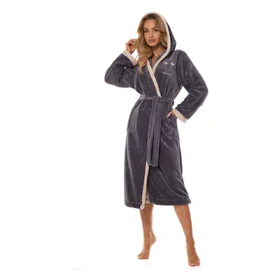 Tess Long Onyx Onyx Bathrobe