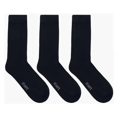 Men's Socks Standard Length 3Pack - Dark Blue