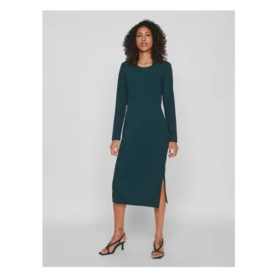 Dark green women's basic midishats VILA Armerone - Ladies