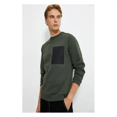 Koton Men's Khaki Sweatshirt