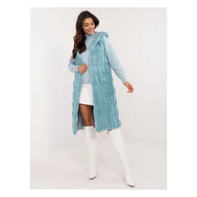 Mint women's eco-fur vest