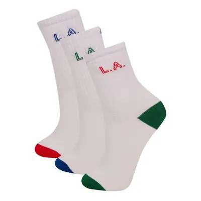 DEFACTO Size 3-Pack Cotton Long Socks