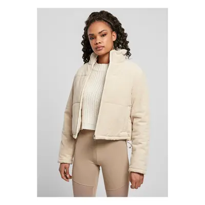 Women's corduroy jacket white sand