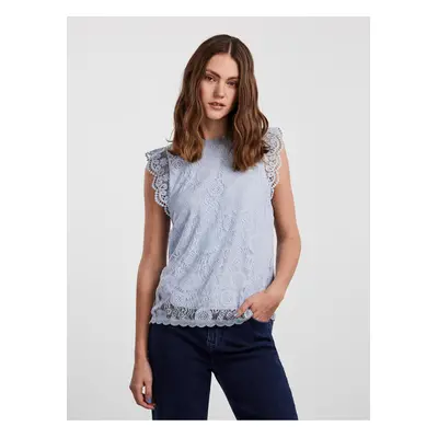 Light Blue Lace Top Pieces Olline - Women