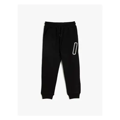 Koton Jogger Sweatpants Tie Waist Pocket Detailed Cotton