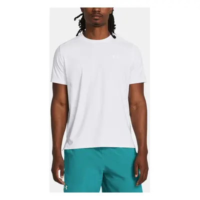 Under Armour T-Shirt UA LAUNCH ELITE SHORTSLEEVE-WHT - Men