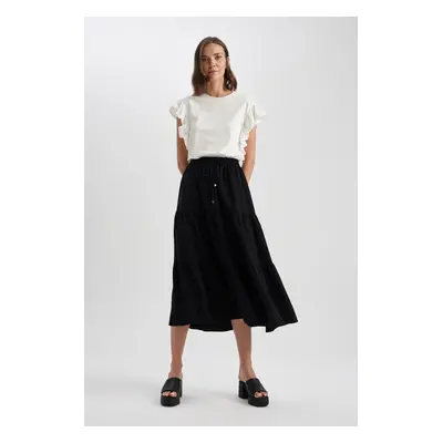 DEFACTO Maxi Beltmando Skirt