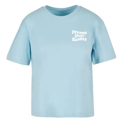 Women's T-shirt Dreams Over Reality blue