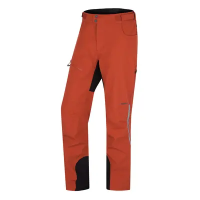 Men's softshell pants HUSKY Keson dark orange