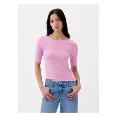 GAP Cropp T-Shirt with Neckline - Women