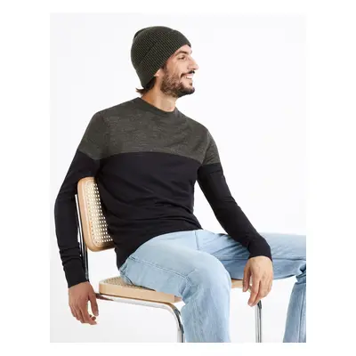 Celio Wool sweater Cemeribloc - Men