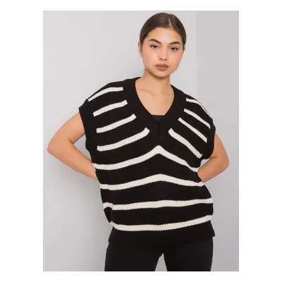 Vest-FE-KZ-3305.54P-black-white