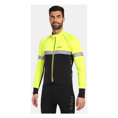 Men's softshell cycling jacket Kilpi NERETO-M Yellow