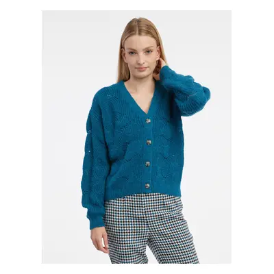 Orsay Blue Ladies Cardigan - Ladies