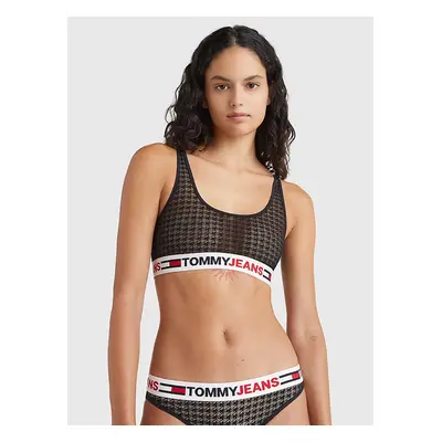 Black patterned bra Tommy Jeans - Women