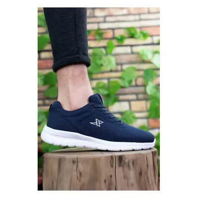 Riccon Navy Blue White Unisex Ultra Light Sneaker