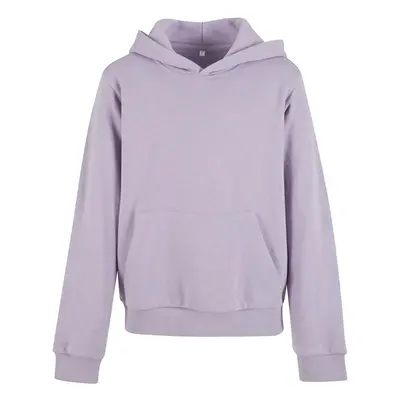 Terry girl's hoodie purple