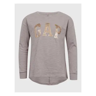 GAP Children's T-shirt with sequined logo - Girls