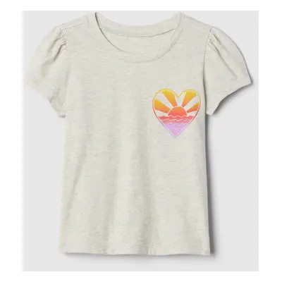 GAP Kids' T-shirt with print - Girls