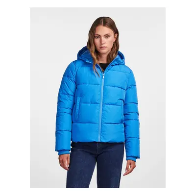 Women's Blue Quilted Jacket Pieces Bee - Women