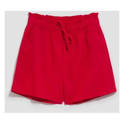 WOMEN'S SHORTS L-SH-4012 STRAWBERRY