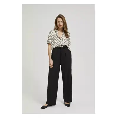 Women's trousers MOODO - black