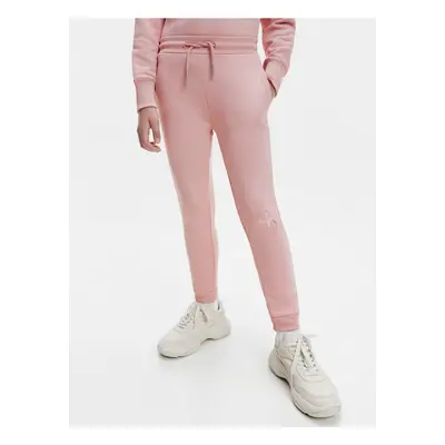 Pink girls' sweatpants Calvin Klein Jeans - Girls