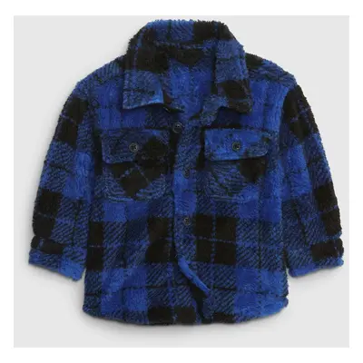 GAP Baby Shirt Jacket Sherpa - Boys