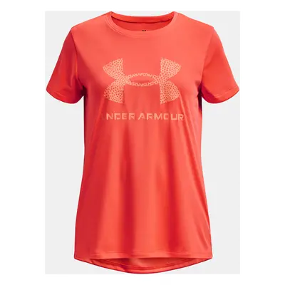 Under Armour T-Shirt Tech Solid Print Fill BL SSC-ORG - Girls