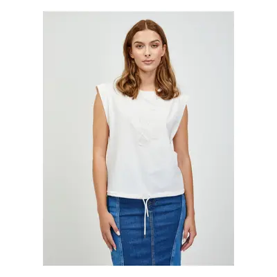 White Women T-Shirt Guess - Women