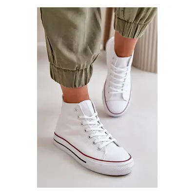 Women's Sneakers Over The Ankle White Onaria