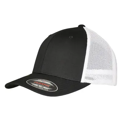 Flexfit Trucker Recycled Mesh Black/White