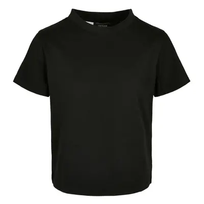 Girls' T-shirt Basic Box black