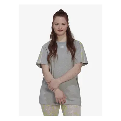 Grey Women's Annealed Oversize T-Shirt adidas Originals - Women