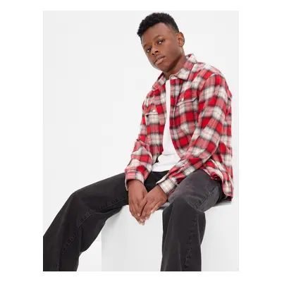 GAP Teen flannel plaid shirt - Boys