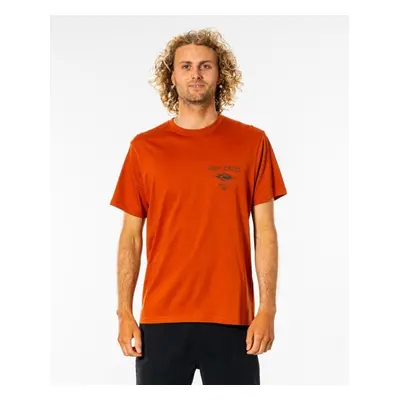 T-Shirt Rip Curl FADE OUT ICON TEE Red Dirt