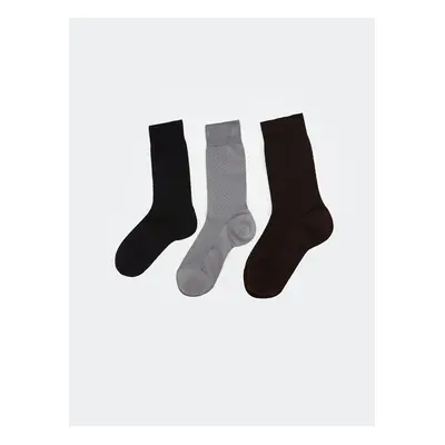 LC Waikiki 3-Piece Lcw Men's Socks