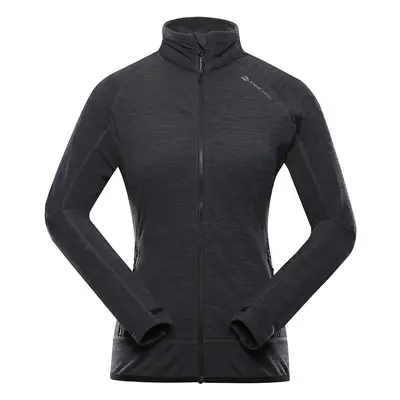 Women's quick-drying sweatshirt ALPINE PRO ONNECA black